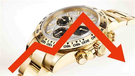 crollo dei prezzi rolex